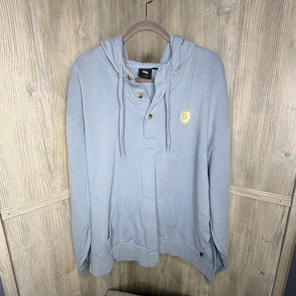 Vans Pullover Hoodie with Sun Patch - image 1
